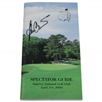 Ben Crenshaw Signed 2000 Masters Tournament Spectator Guide JSA ALOA