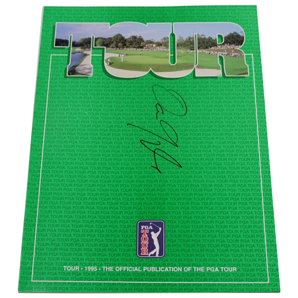 Dan Quayle Signed 1995 PGA Tour Magazine JSA ALOA