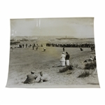 Mitchell on Green at Gleneagles Tournament GP Union Press Photo - Victor Forbin Collection
