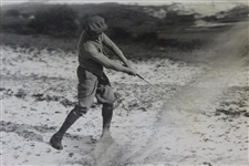 H.A. Sinclair Professional Golfer in N.S.W. at Moore Park (Sydney) Sun Newspapers Press Photo - Victor Forbin Collection