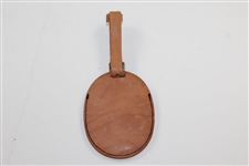 Barry Jaeckel's 1978 International Tour Dunlop Phoenix Tournament Contestant Leather Bag Tag