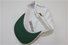 Ray Floyd Signed White Bridgestone Hat & 'The Smart Ball' Button JSA ALOA