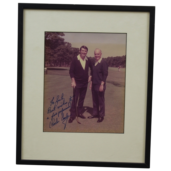 Charles Coody Signed & Inscribed Photo to Jack Sargent - Framed JSA ALOA
