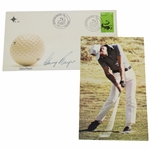 Gary Player Signed 1969 Johannesburg FDC with Photo Card JSA ALOA