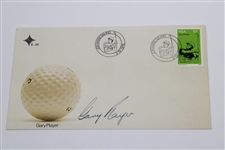 Gary Player Signed 1969 Johannesburg FDC with Photo Card JSA ALOA