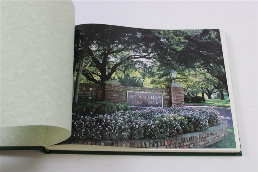 Brook Hollow Golf Club 1920-1995 Club History Book by Rhonda Glenn In Slipcase