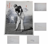 Bob Hope, Phil Harris, Andy Devine, And Ernie Ford Original Photo