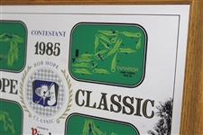 1985 Bob Hope Classic Pinch Scotch Whisky Mirror Contestant Gift