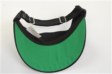 Greg Norman Signed Shark Logo Black Visor JSA ALOA