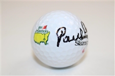 Paul Runyan Signed Masters Slazenger 4 Logo Golf Ball JSA ALOA