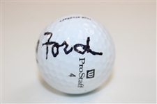 Doug Ford Signed Wilson ProStaff 4 Logo Golf Ball JSA ALOA