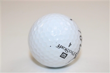 Doug Ford Signed Wilson ProStaff 4 Logo Golf Ball JSA ALOA