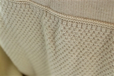 Classic CBS Golf Long Sleeve Woven Andrew Rohan Cream Colored Sweater - Size XL