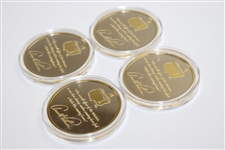 Arnold Palmer Ltd Ed Masters Commemorative Coins Set in Original Emerald Box with COA #236/750