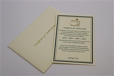 Arnold Palmer Ltd Ed Masters Commemorative Coins Set in Original Emerald Box with COA #236/750
