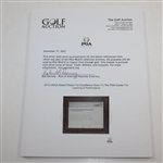 2013 USGA Award Plaque For Excellence Given To The PGA Center For Learning & Performance