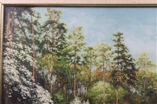 Augusta National Golf Club Hole #13 Print by Willington - Framed