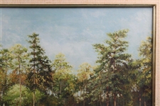Augusta National Golf Club Hole #13 Print by Willington - Framed