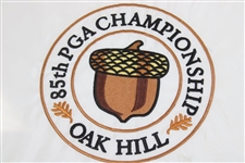 2003 PGA at Oak Hill Yellow Screen & White Embroidered Flags - Unopened - Bobby Clampett