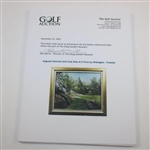 Augusta National Golf Club Hole #13 Print by Willington - Framed
