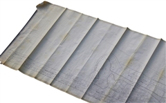 c. 1930's Ocean Course at Ponte Vedra Inn & Club Antique Map - 13 Feet Long!