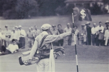 1948 Mike Turnesa Putts During the 1948 PGA Championship Photo - Framed