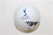 Hal Sutton Signed The Tour Championship Logo Golf Ball JSA ALOA