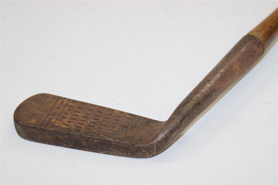 W.M. Scott N.J. Montclair Co. Special Warranted Hand Forged Putter 