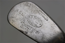 R.D. Thomson Special H.E.L. Guaranteed Hand Forged Bakspkin Mashie