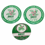 Sam Sneads 1971 & 1972 National Team Championship at Laurel Valley GC Guest Badges