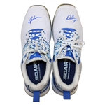 John Daly's Signed Personal Sqairz 'Ice Designs' Golf Shoes - Size 12 JSA ALOA