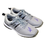 John Daly's Signed Personal Sqairz 'Gray, Lt Gray & Black' Golf Shoes - Size 12 JSA ALOA