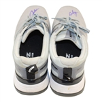John Daly's Signed Personal Sqairz 'Gray, Lt Gray & Black' Golf Shoes - Size 12 JSA ALOA