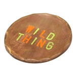 John Daly's Personal Custom Copper 'Wild Thing' Golf Ball Marker in Signed Case w/Bag JSA ALOA