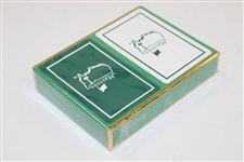 The Masters Tournament Logo Green/White Playing Cards in Original Box