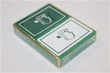 The Masters Tournament Logo Green/White Playing Cards in Original Box