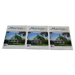 Ten (10) Masters Tournament Journals - 2001, 2012, 2013, 2014, 2015 & 2016