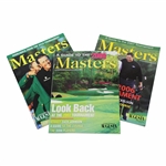 Augusta Magazine Guide to the Masters Magazines - 2007, 2008 & 2010