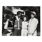 Four (4) Various 11x14 Presentation Photos of Arnold Palmer with Winnie & others