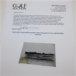 Early 1930's Fairway With Sprinklers Photo Stamped on Verso - Wendell Miller Collection