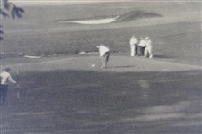 Early 1930's 8 Golfers On Green Photo - Wendell Miller Collection
