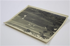 Early 1930's 8 Golfers On Green Photo - Wendell Miller Collection