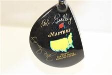 Bob Goalby & Joe Inman Jr. Signed 2002 Masters Logo Mini-Driver - BSA Golf Outing JSA ALOA