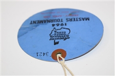 1964 Masters Tournament Friday Ticket #3421 with Original String