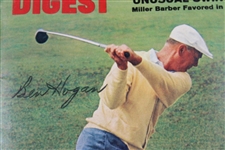 Ben Hogan Signed 1968 Golf Digest Magazine JSA ALOA