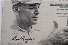Ben Hogan Signed 1957 Sports Illustrated Magazine JSA ALOA