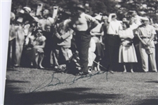 Ben Hogan & Sam Snead Signed 1954 Masters Playoff Frank Christian Photo JSA ALOA