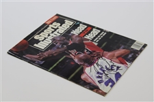 Michael Jordan & Charles Barkley Dual Signed 1983 Sports Illustrated Magazine JSA ALOA