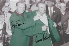 Jack Nicklaus & Arnold Palmer Signed 1964 Masters Jacket Ceremony JSA ALOA