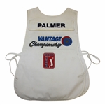 Arnold Palmer Match Used Vantage Championship Tournament Worn Caddy Bib